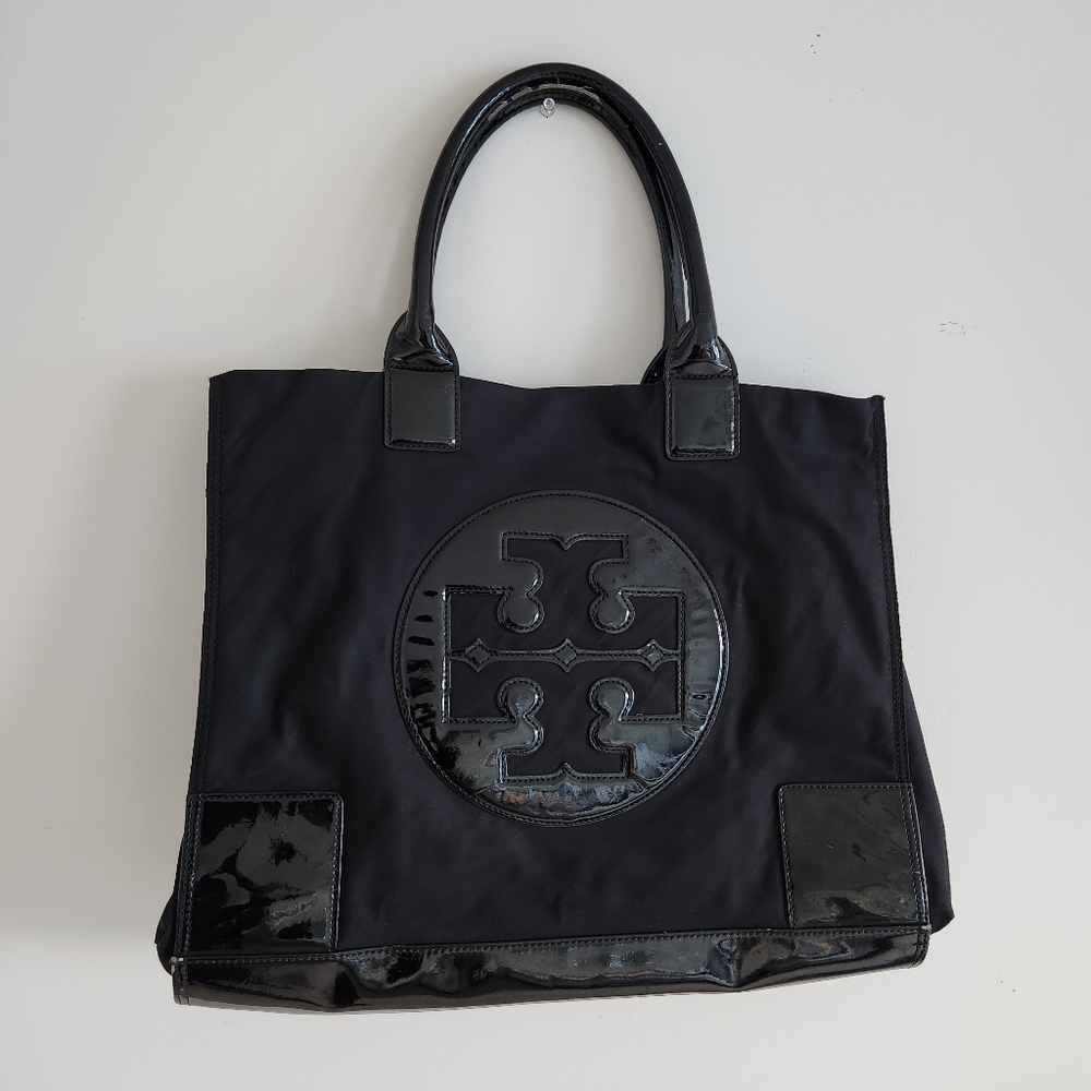 Authentic Tory Burch Full-Size Nylon Ella bag